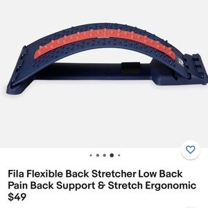 NWT FILA back stretcher
